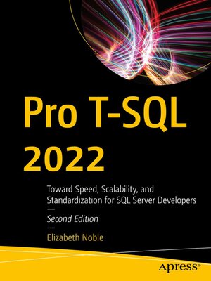 cover image of Pro T-SQL 2022